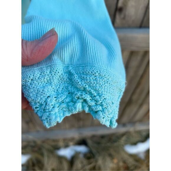 Denim & Co blouse vintage long sleeve size plus 1X - Picture 3 of 8